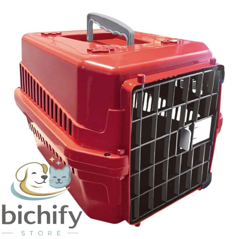 Caixa de Transporte para Coelhos, Hamsters, Tartarugas e Semilares – Segura, Resistente e Ventilada