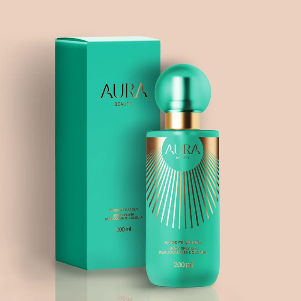 Body Splash Afrodite Garden Aura Beauty By Jade Picon Hinode 200ml Desodorante Colônia Feminino