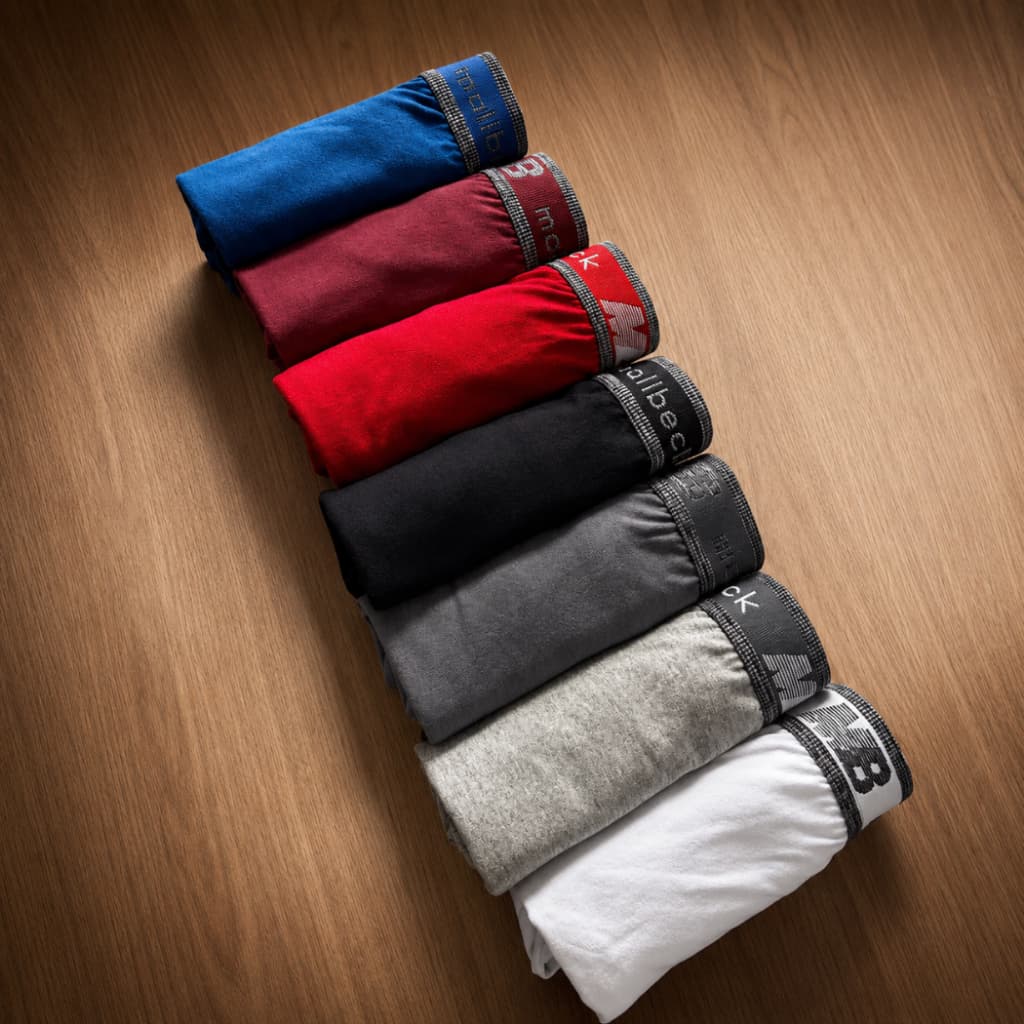 Kit 5 Cuecas Boxer de ALGODÃO Masculina Box Adulto Cueca Cotton