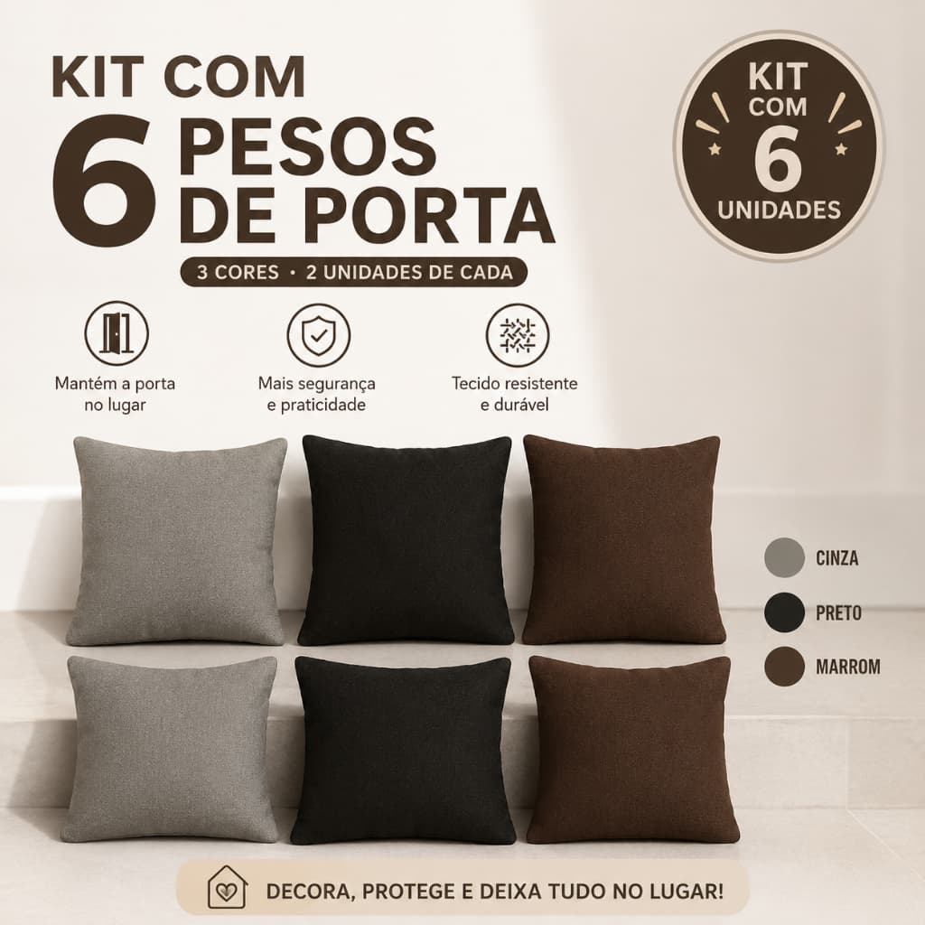 Peso de Porta 20 x 15 Impermeável 100% PVC