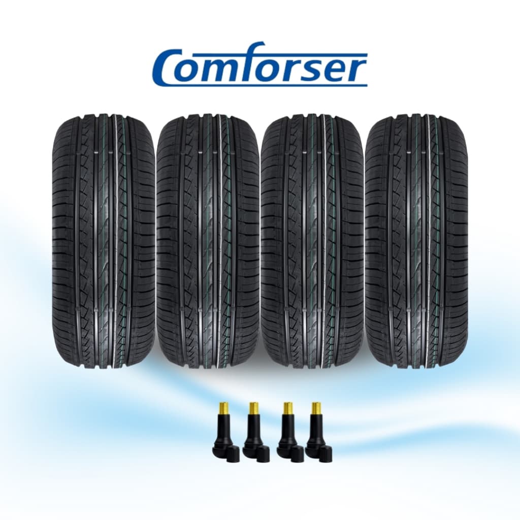 Kit Pneus Novos 4 Unidades 195/60 Aro 15 Alta Durabilidade e Resistência 440 de Treadwear