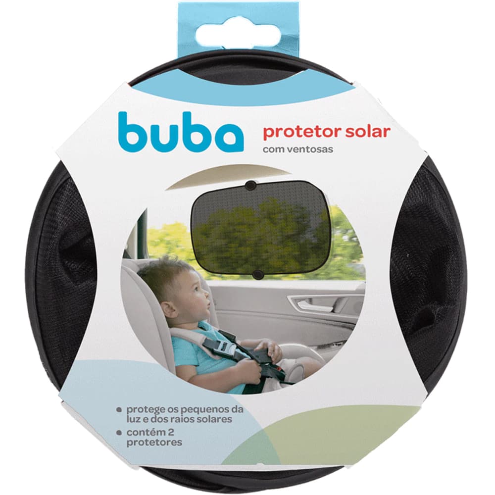 Kit De 2 Protetores Solares Buba Para Carros