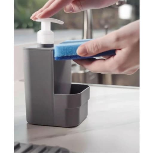 Dispenser Porta Detergente com Rodo de Pia