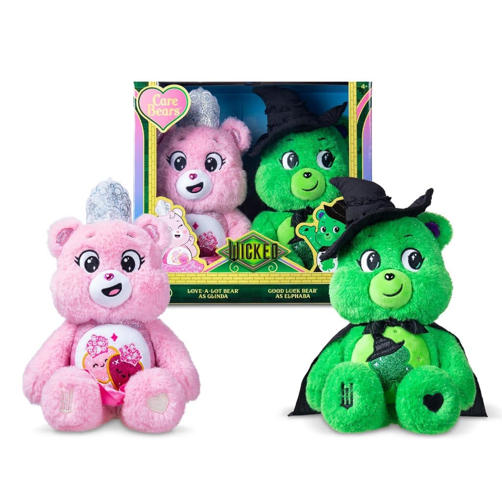 Conjunto de Pelúcias Ursinhos Carinhosos Wicked Care Bears