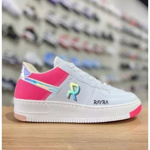Tênis Feminino Holográfico Infantil e Adulto Meninas 26 ao 39 Envio Express