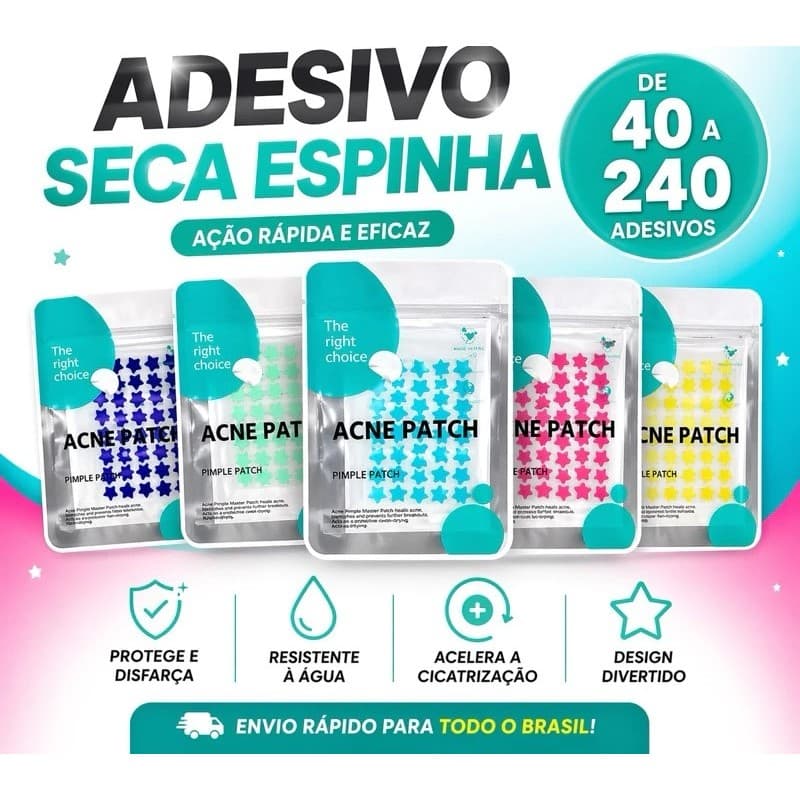 Adesivos Seca Espinha Hidrocoloide Seca Acne Patches Para Remoção De Acne Adesivo de Espinha