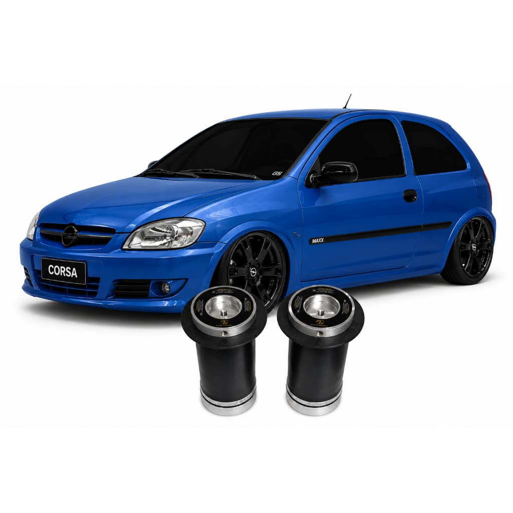 Par Bolsas Fechadas Traseira - Corsa - Reta ou Cônica - Schroer Suspension