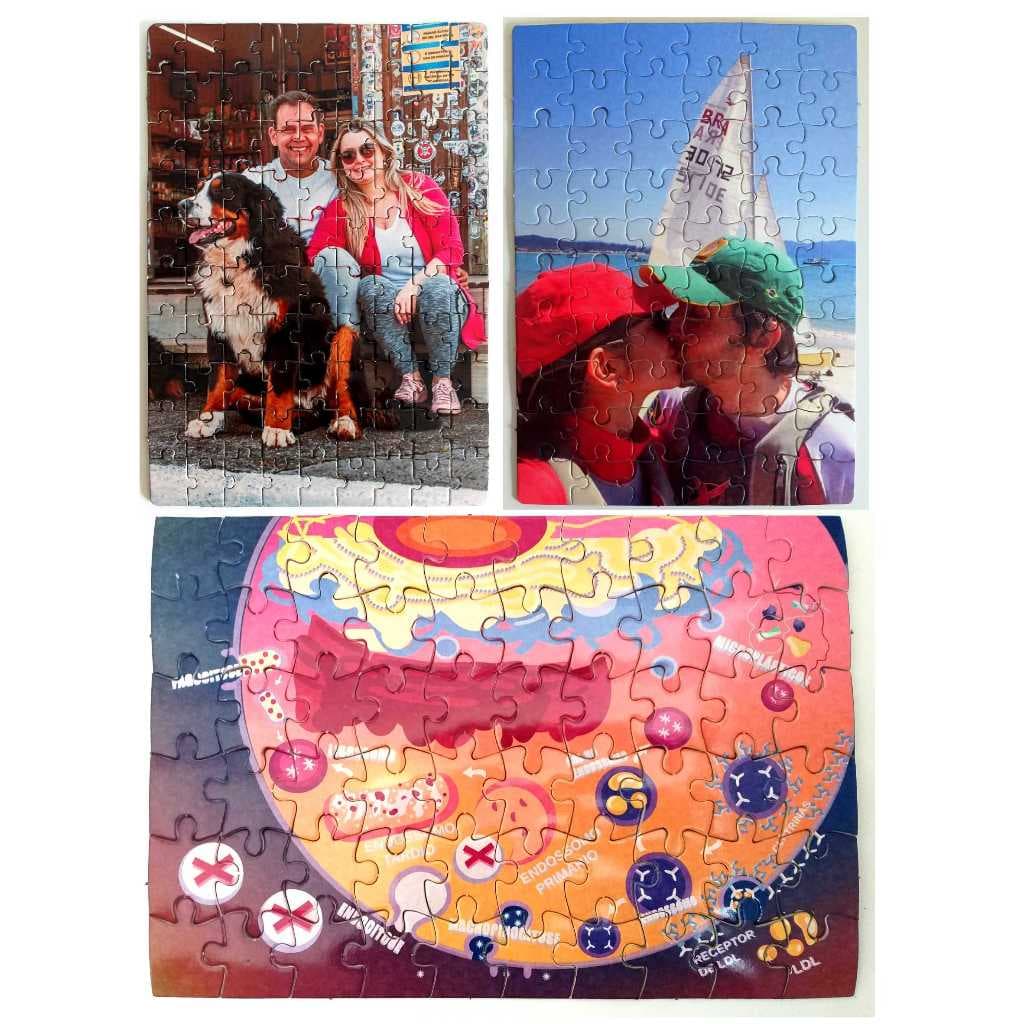 Quebra-cabeças 60 Peças A4 Personalizado