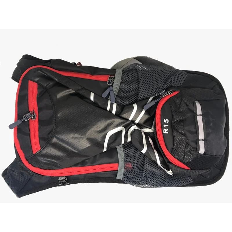 Mochila de Hidratação STN Dragon Cargo 2,5L Acompanha reservatório de água Preta
