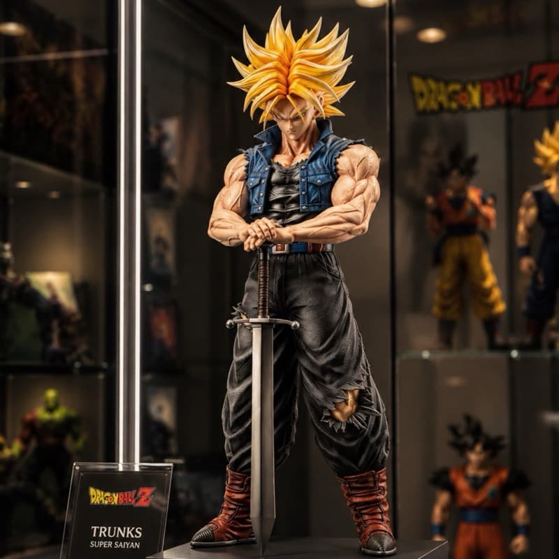 Action Figure Trunks Super Sayajin 2 26Cm Dragon Ball Z Banpresto