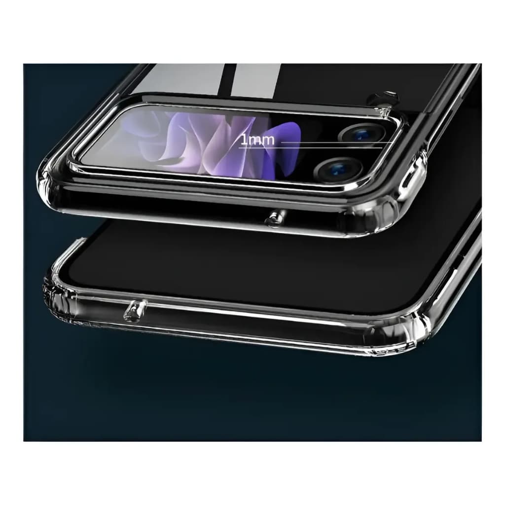 Capinha Capa para Samsung Galaxy ZFLIP4 em Acrilico transparente
