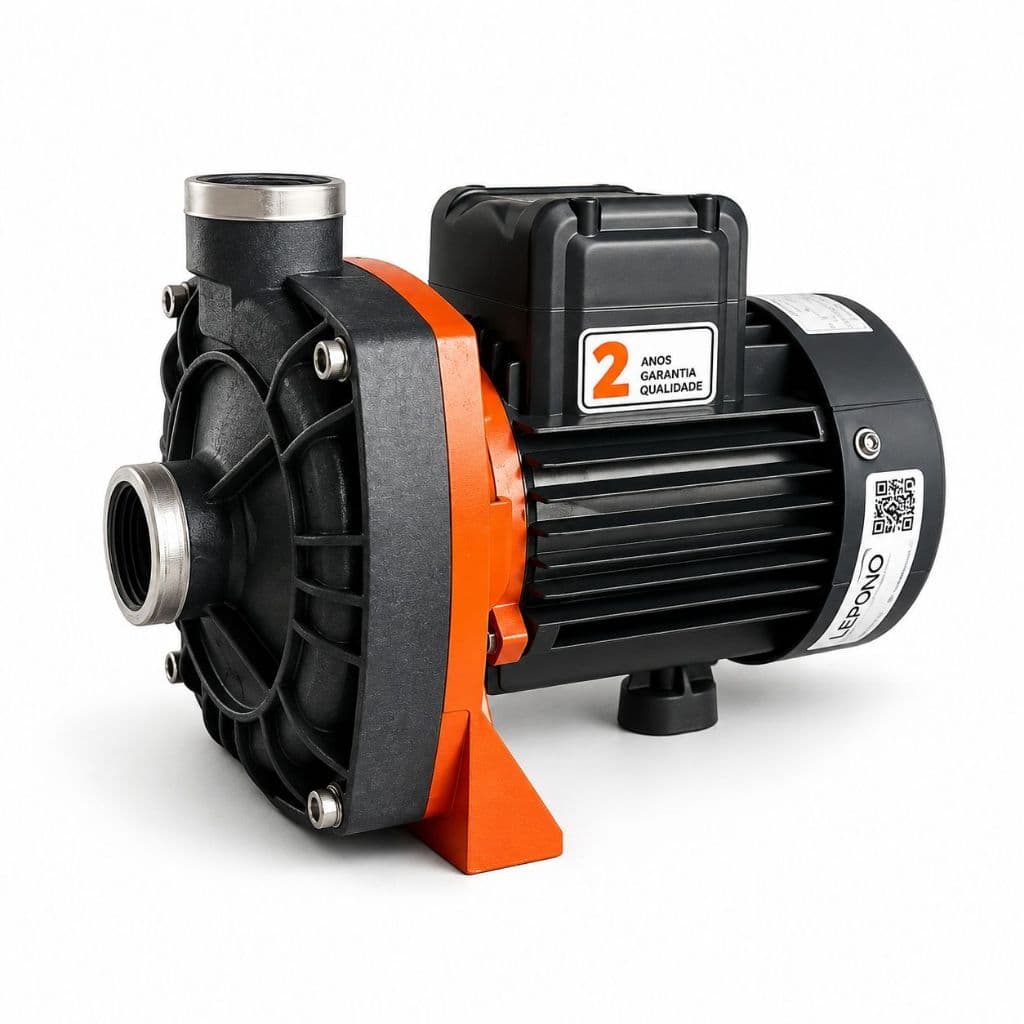 Motobomba Centrífuga Lepono 1/3 HP Monofásica Bivolt CQm-30p