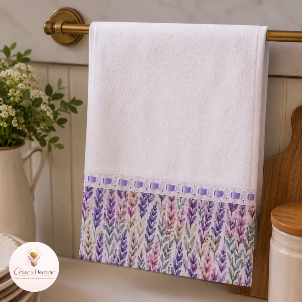 PANO DE LOUÇA DECORADO | PANO DE COPA | KIT PANO DE PRATO | PANO DE COZINHA DECORATIVO | COZINHA CHIC