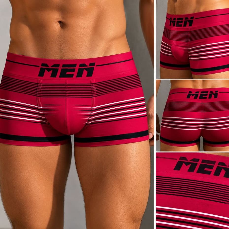 Kit 2,3,4 ou 6 Cuecas Boxer Masculina Premium Microfibra elastano Box Men Conforto veste bem premium