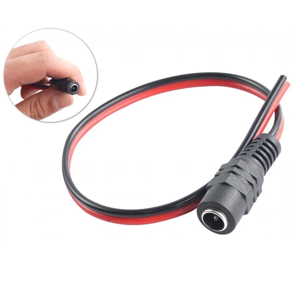Kit 200 Rabicho P4 Femea Cabo Positivo E Negativo Fio Para Fontes