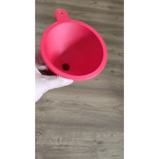 Funil para óleo de Moto