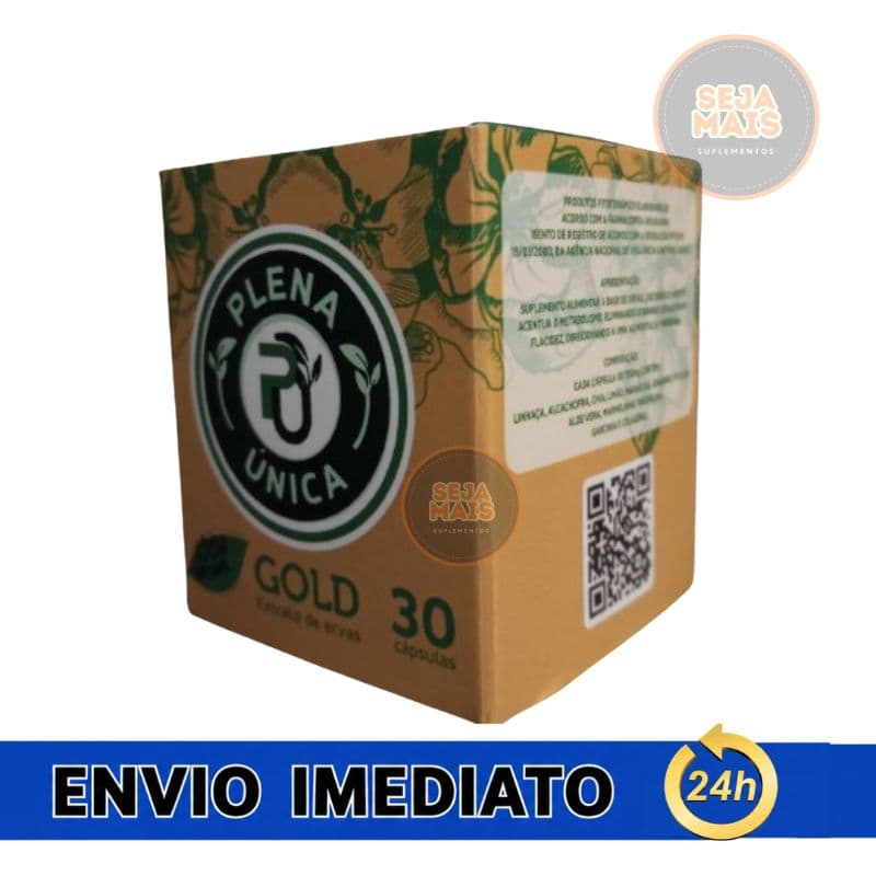 Plena Gold - Suplemento Natural para Bem-Estar, Energia e Equilíbrio