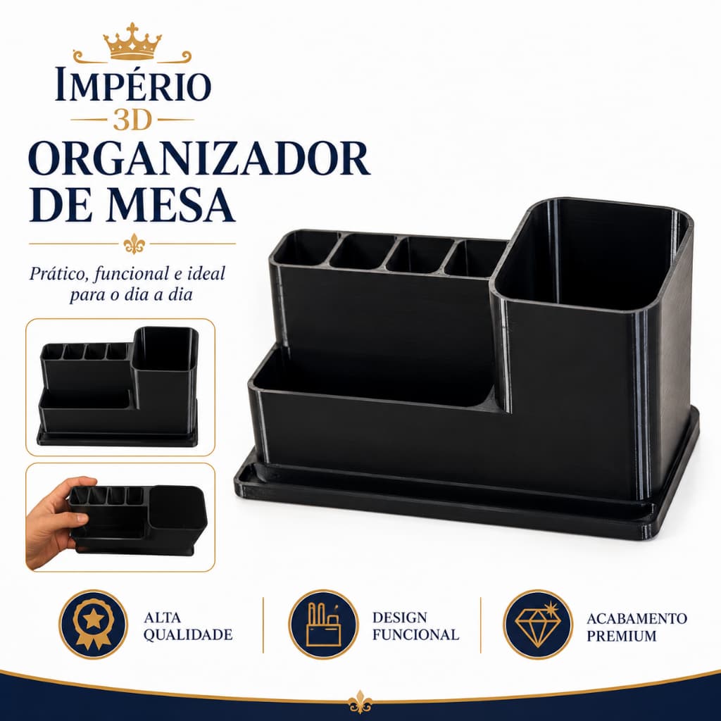 Organizador de mesa canetas tesoura cola organizador de mesa casa escritório