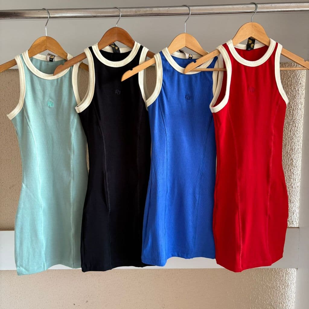 Vestidos Canelados detalhado Premium Colcci