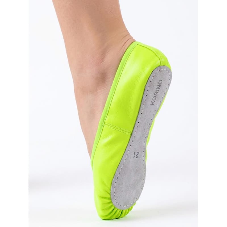 Sapatilha Capezio em corino Neon- fantasia apresentação e dança