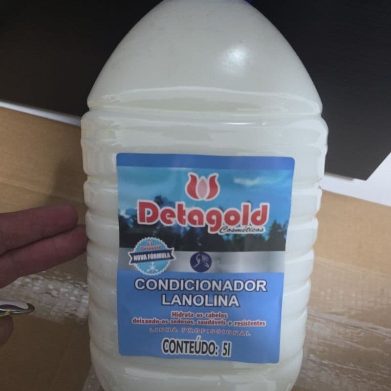 Condicionador lanolina 5 litros detagold
