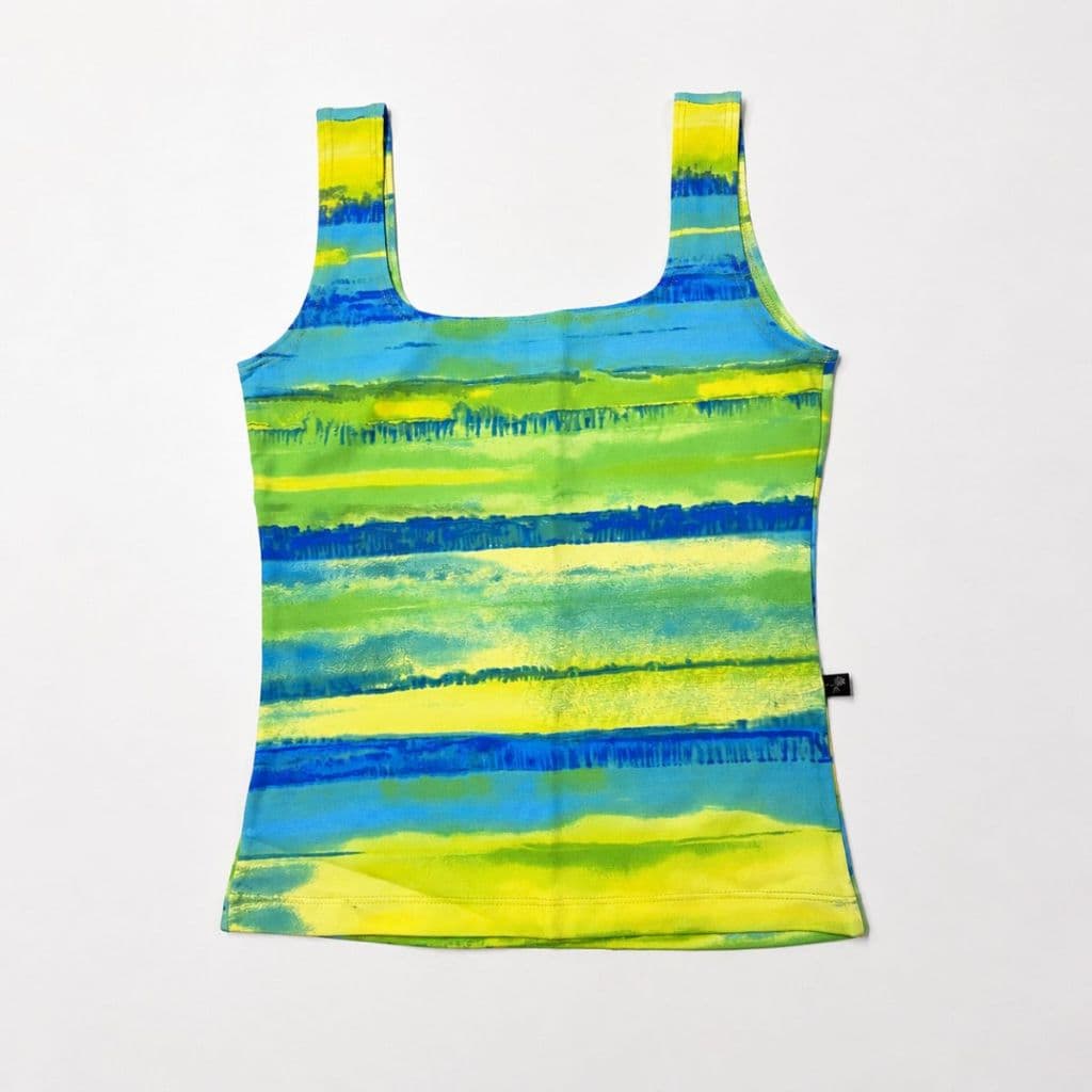 Regata Feminina Poliamida Suplex Premium Alça Copa Brasil Blusinha Básica