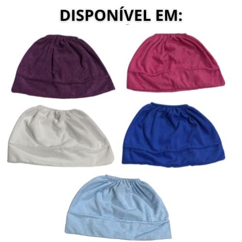Kit C / 15 Capas Vassoura Pano De Chão Multiuso Cores Variadas