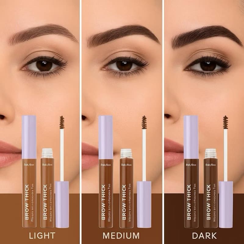 Máscara Gel para Sobrancelha Ruby Rose Brow Thick Fixador Corretor Efeito Tattoo - Original