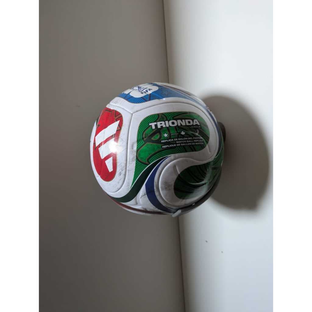Kit Suportes Para Bola De Futebol Suporte De Parede Decoracao