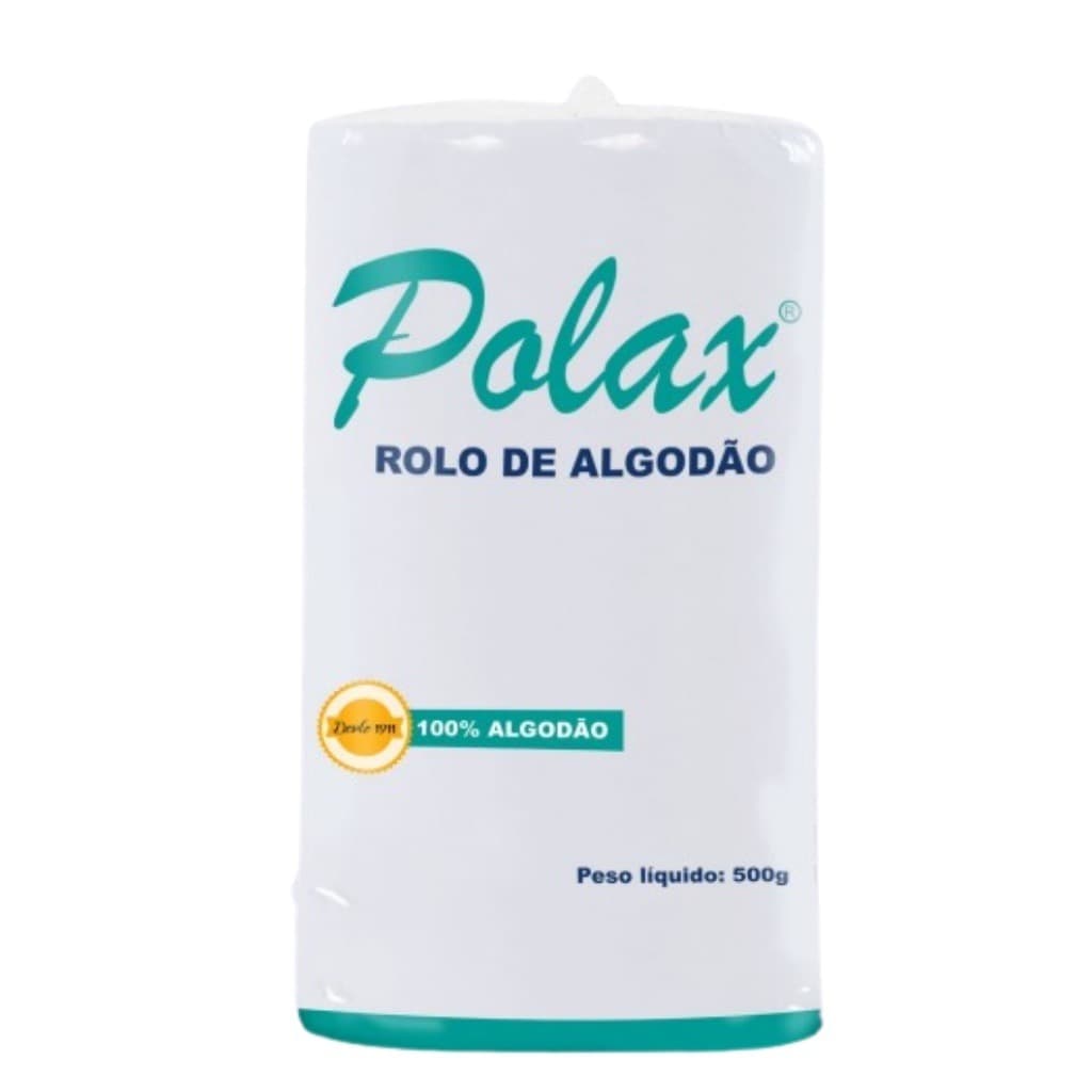 Algodão Hidrófilo em Rolo Polax Até 4 Rolos - 500g