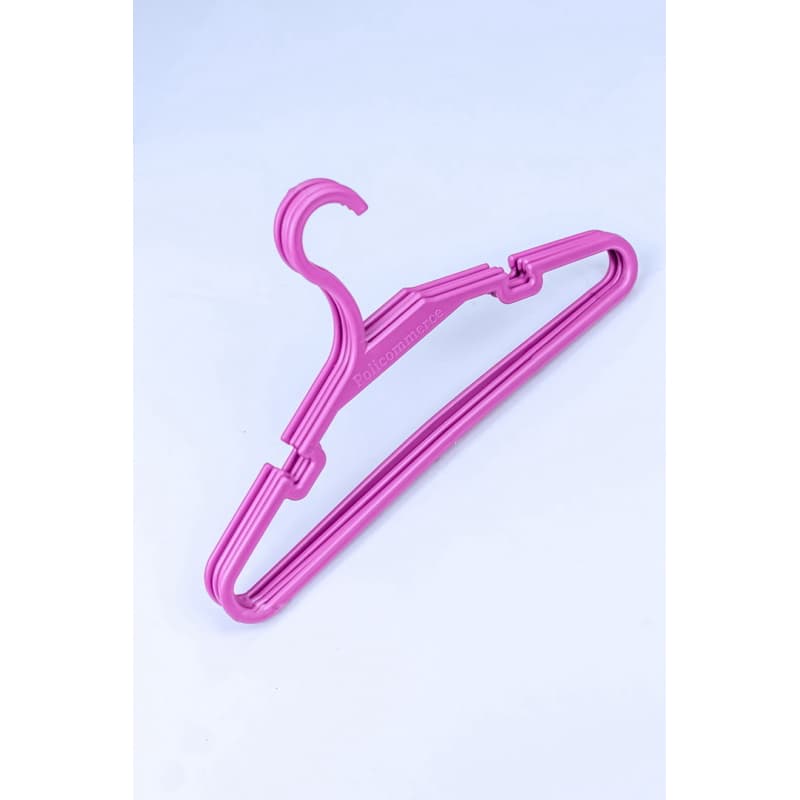 KIT 10 CABIDES INFANTIL BEBÊ ROSA - CABIDES PARA ROUPAS