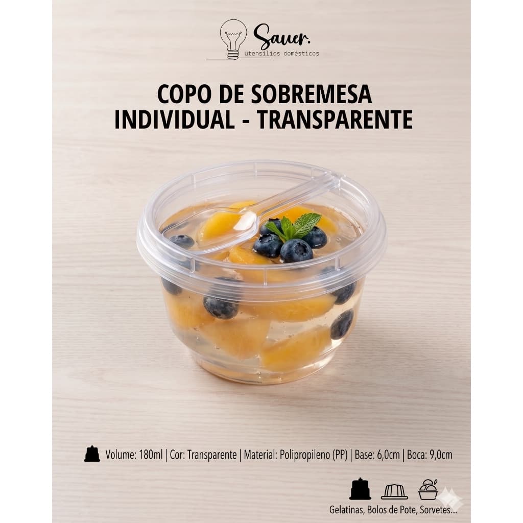 Pote Sobremesa Infantil 180ml Com Colher Para Festa Aniversário Lembrancinha Colorido- e Para Lancheira Escolar Gelatina