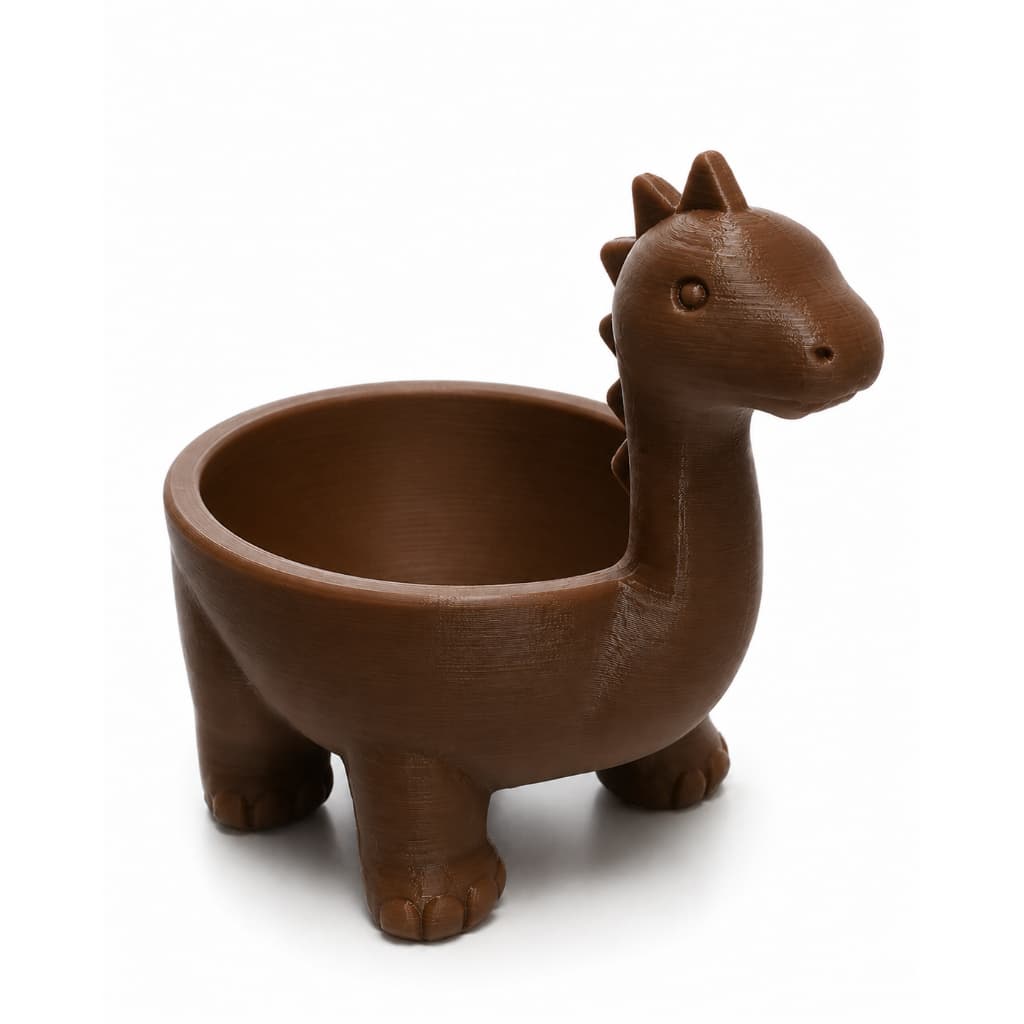 🦕 Pote/bowl Dinossauro Infantil para Lanches – Tigela Divertida para Crianças 12 CM de altura RECIPIENTE GRANDE.