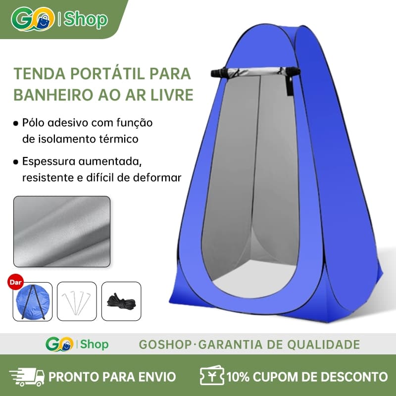 Grande Barraca Trocador De Roupas Banheiro Camping Tenda Portátil Banho Iglu 150*150*190cm