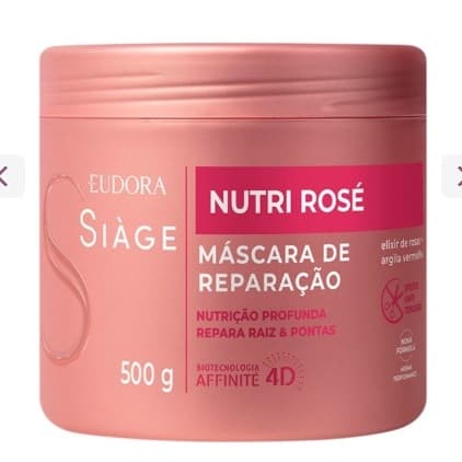 Máscara Capilar Siàge Nutri Rosé 500g