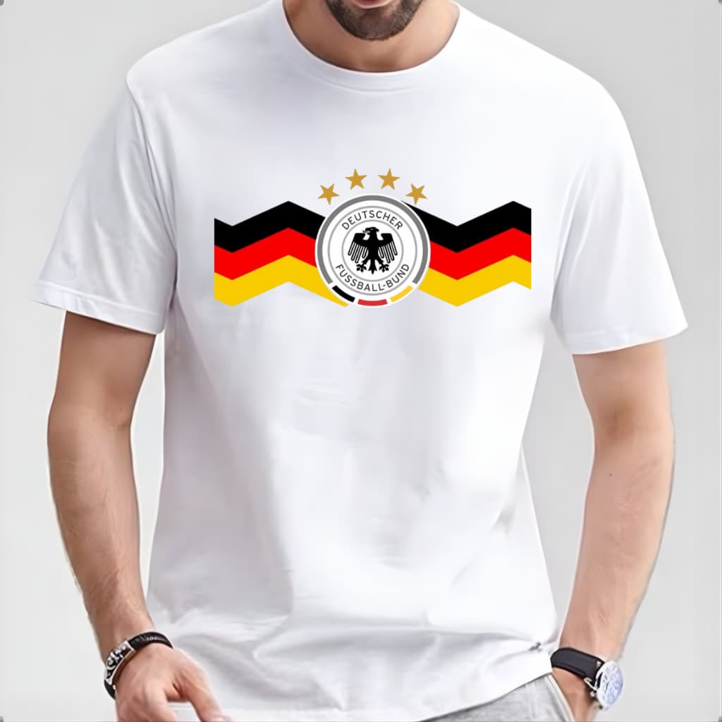 Camisa Alemanha Listra Copa Lançamento Camiseta 2026 100% Algodão Estilo
