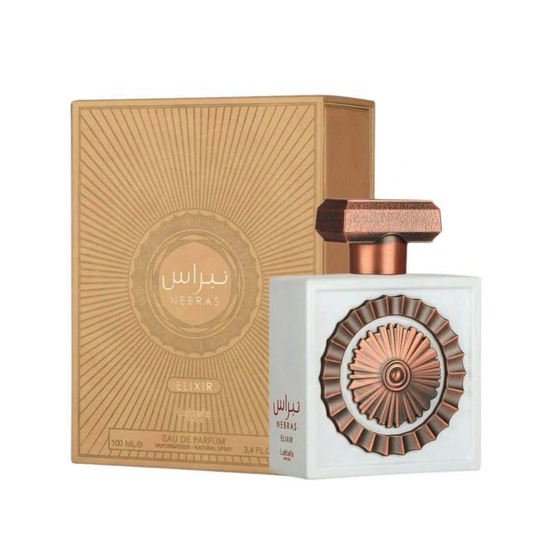 Nebras Elixir Eau de Parfum 100ml – Perfume Feminino Árabe Sofisticado