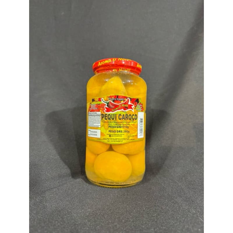 pequi caroço em conserva 510g