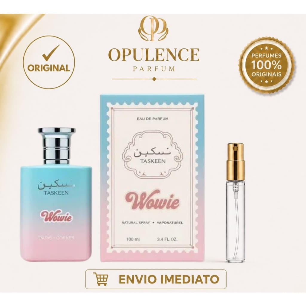 Perfume Taskeen Wowie Paris Corner - Arabe Original
