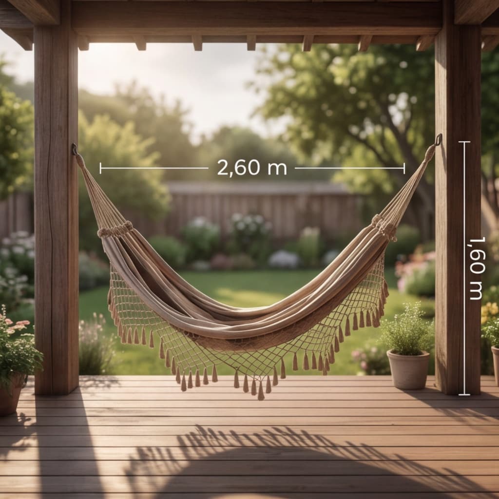 Rede de Descanso Pernambucana 3,25 x 1,42 m – Conforto e Qualidade Garantida - Housing