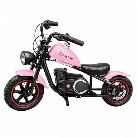 MOTO INFANTIL ELETRICA FOSTON X100 - ROSA
