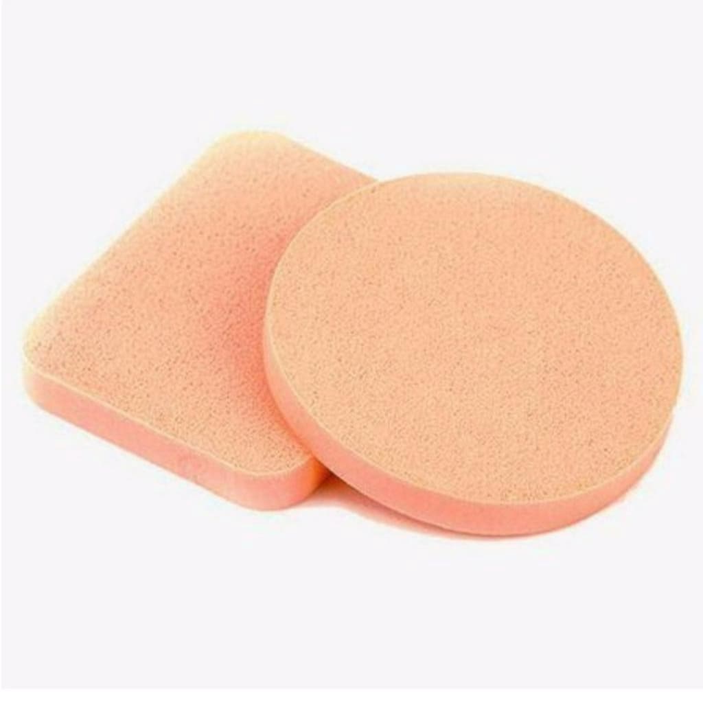 Kit Esponjas para Maquiagem e Skincare – 1 Esponja Redonda + 1 Esponja Quadrada Macias e Versáteis