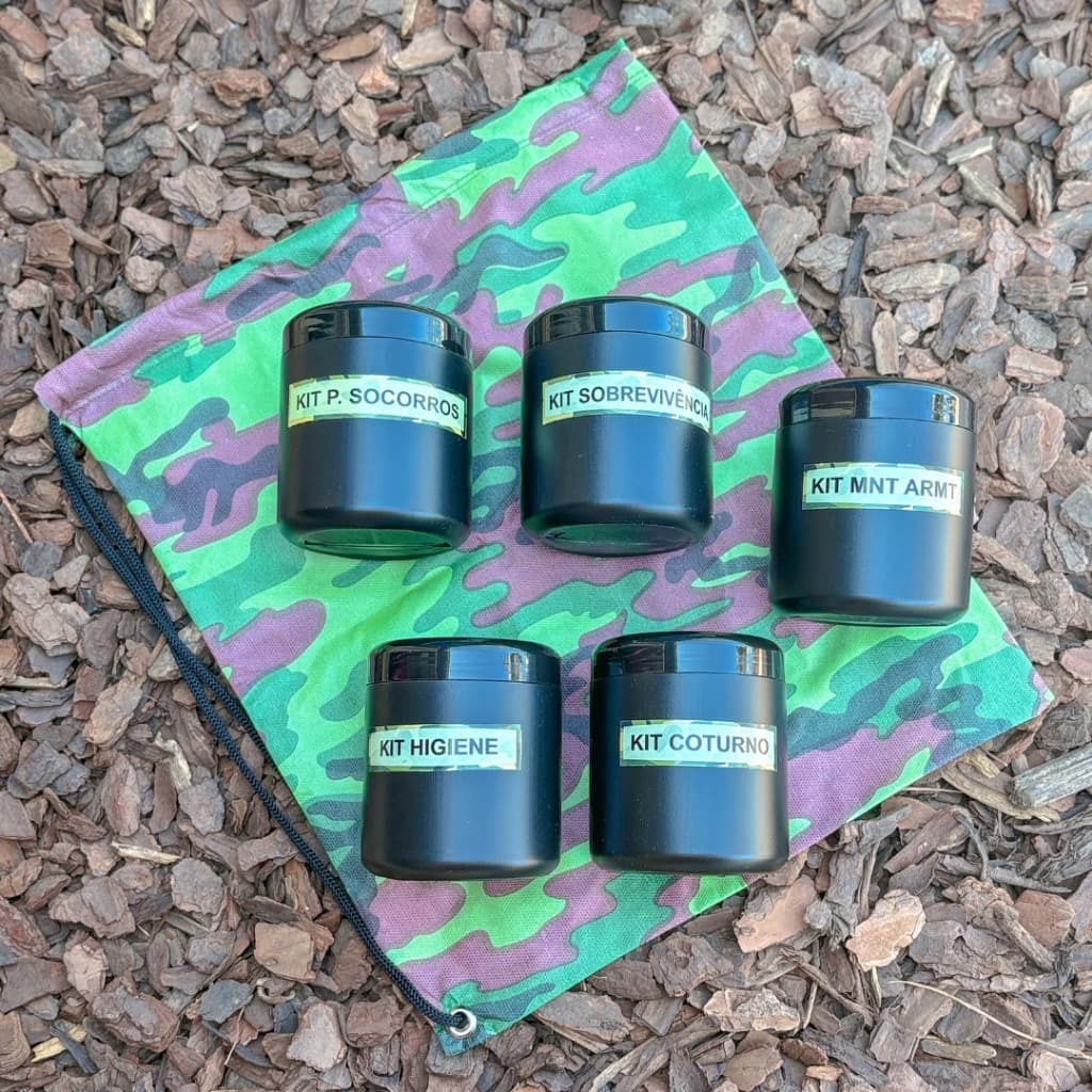 Kit de Campo Básico Sobrevivência