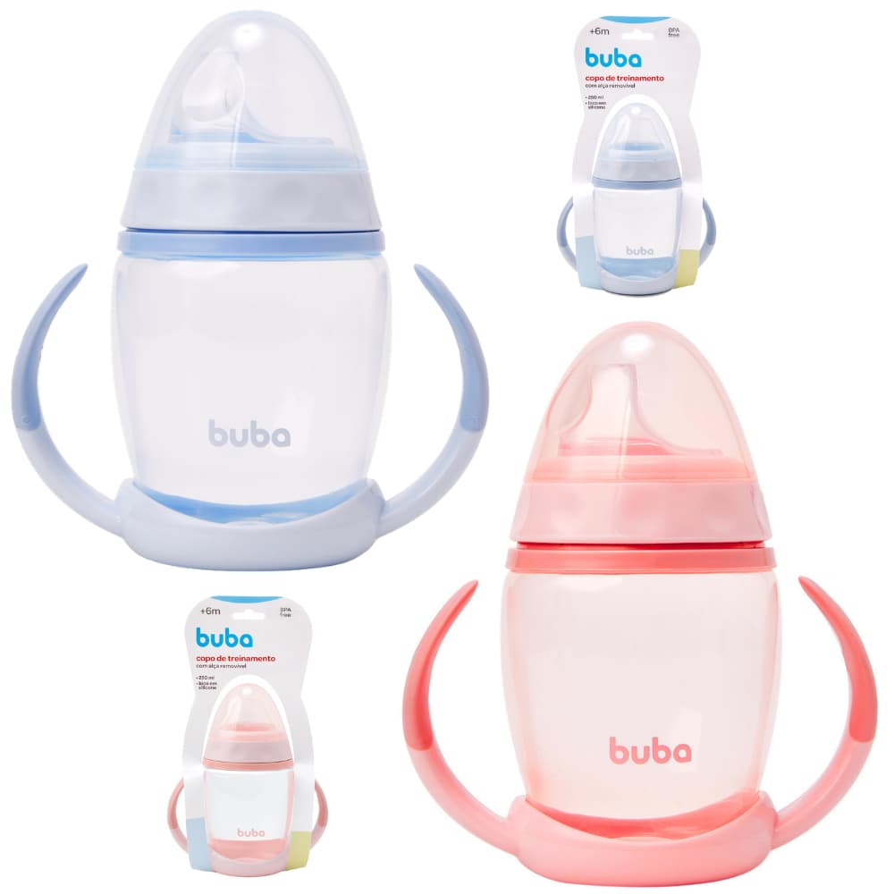 Copo de Treinamento Buba Alça Removível Bebe Infantil