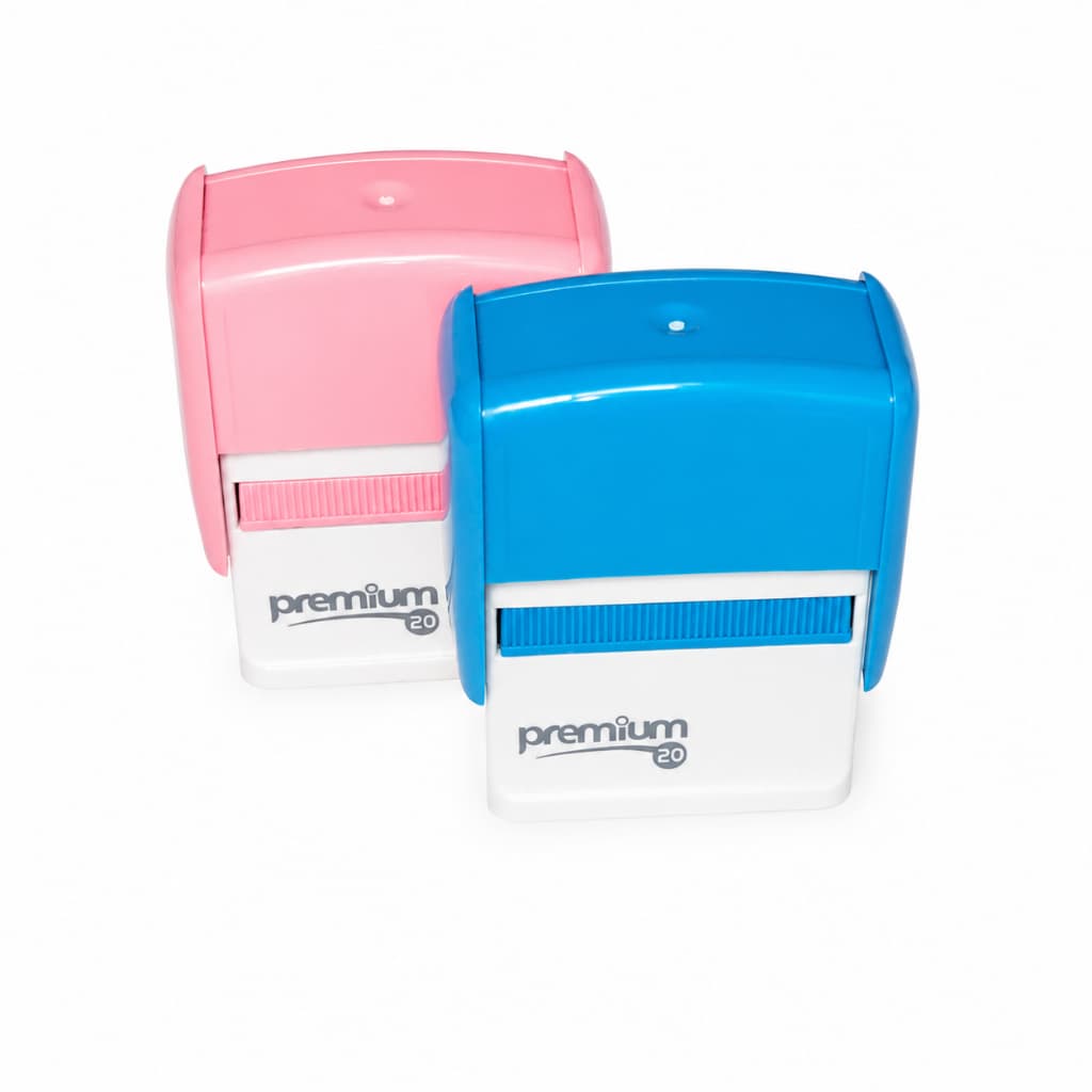 Kit 02 Carimbos SORTIDOS Personalizados Produção Imediata! Cores do exterior SORTIDAS