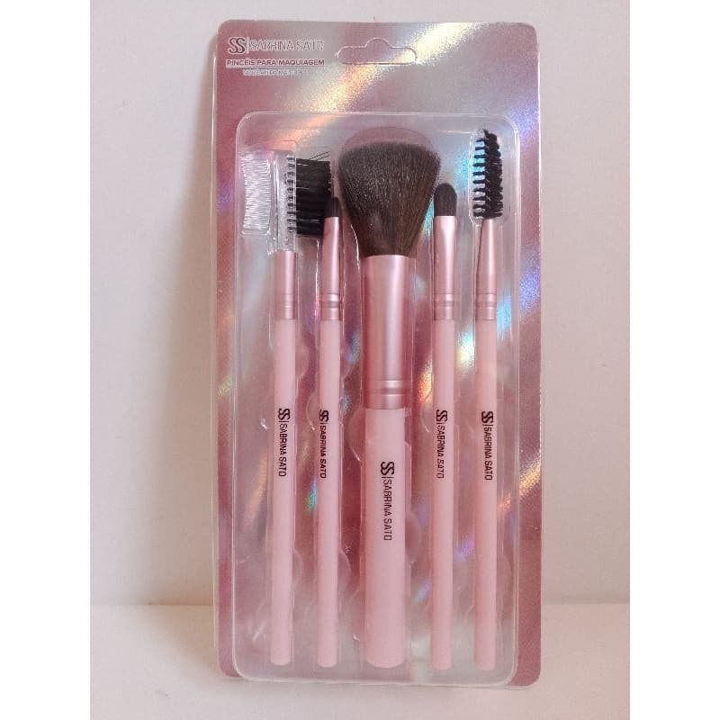 PINCEL PARA MAQUIAGEM COR ROSA VOCÊ AINDA MAS BELA