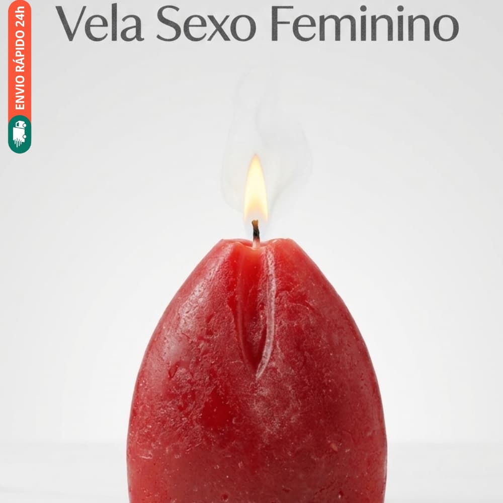 Vela S. Feminino Sagrado Magia Ritual Empoderamento Símbolo Fertilidade 10cm