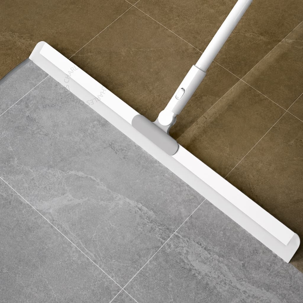 Rodo de Silicone Limpeza Vassoura Mágica Piso Vidro Duplo Gancho Secos
