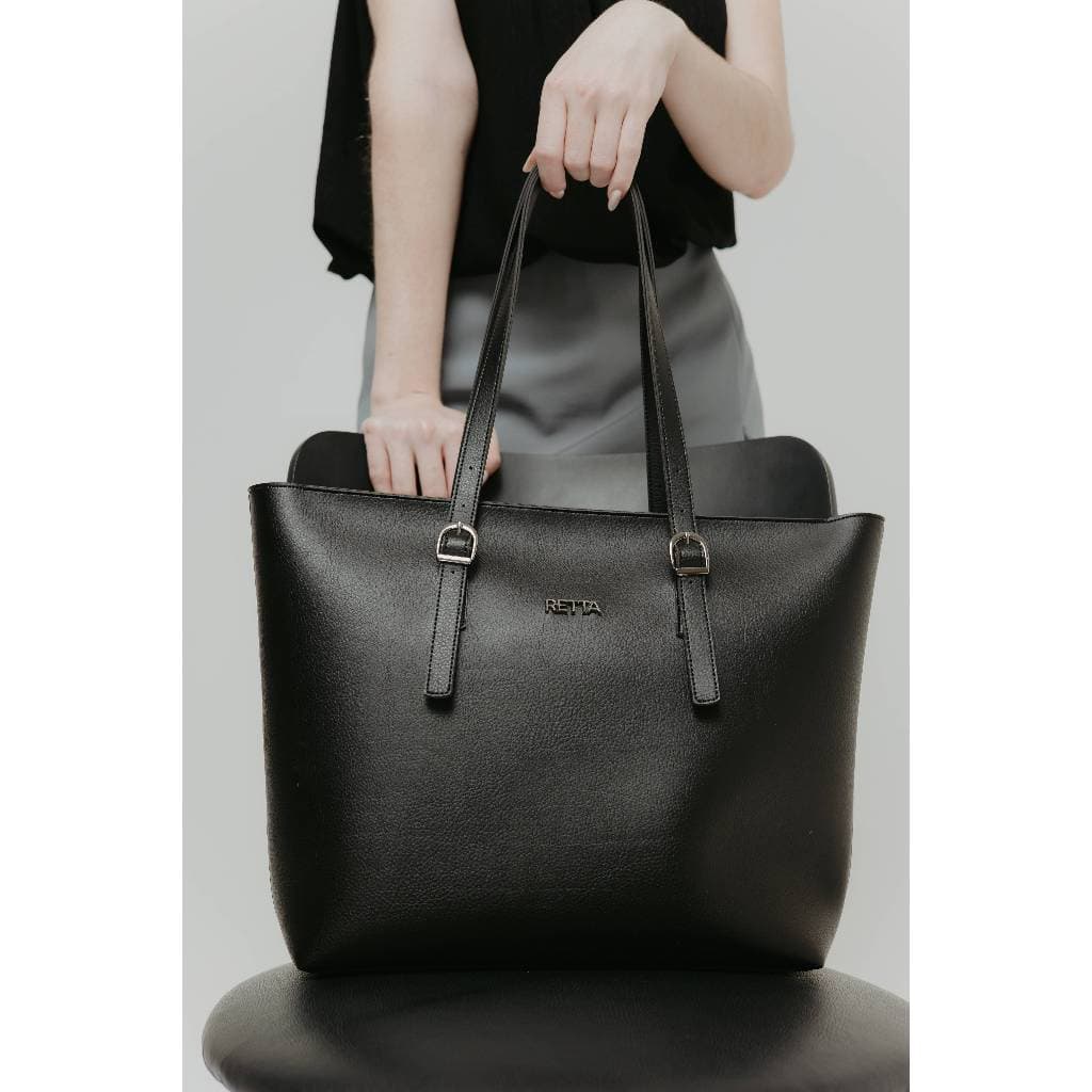 Bolsa Feminina Grande de Ombro Alça Regulável e Nécessaire Retta