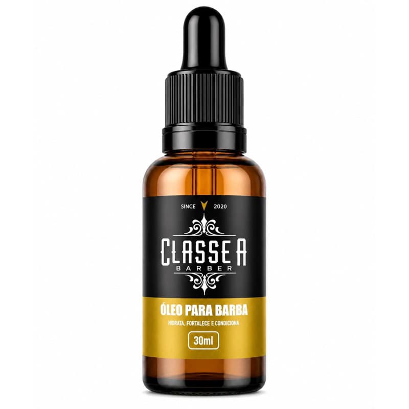 ÓLEO PARA BARBA MILION CLASSE A BARBER 30ml 1un